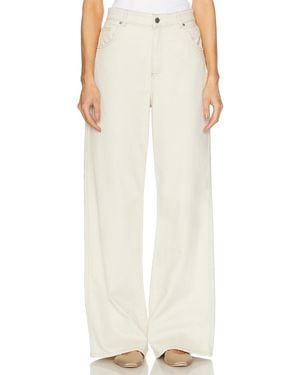 Blumarine Wide Leg Jeans - White