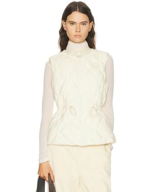 Burberry Devonside Vest - Natural