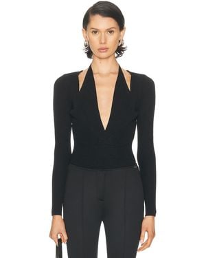 retroféte Assunta Bodysuit - Black