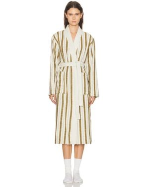 BAINA Sulis Bath Robe - White