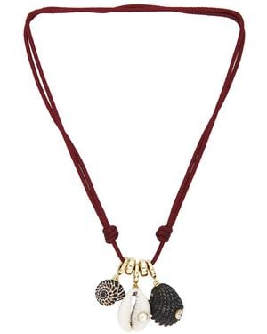 Eliou Drift Necklace - Red