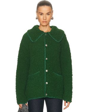 Bode Moppet Cardigan - Green