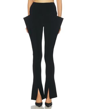 Norma Kamali Wing Spat Legging - Black