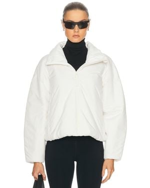 Beyond Yoga Warm Up Puffer Jacket - White