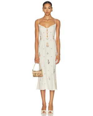 Mirror Palais Regina Dress - White