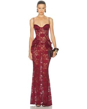 Bananhot Vecna Maxi Dress - Red
