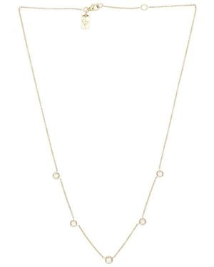 Carbon & Hyde Rose Chain Choker - Blue