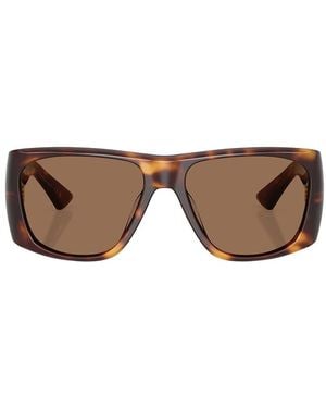 Oliver Peoples X Khaite Square Sunglasses - Brown