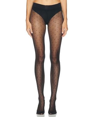 Tom Ford Stretch Nylon Tf Monogram Tight - Black