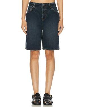 GRLFRND Rene Low Rise baggy Short - Blue