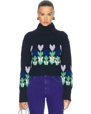 Chloé Playful Knit Sweater - Blue