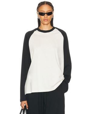 Wardrobe NYC Raglan Tee - White
