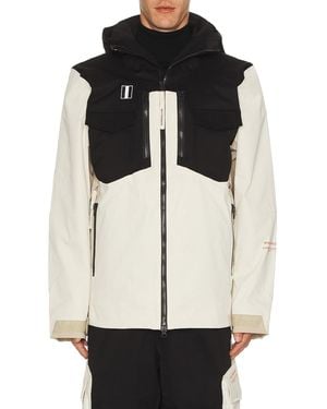 White/space 2L Insulated Cargo Jacket - White