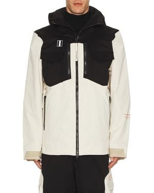 White/space 2L Insulated Cargo Jacket - White
