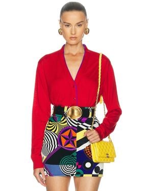 Versace Knit Sweater - Red