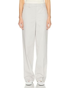 GRLFRND Slouchy Chino Pant - White