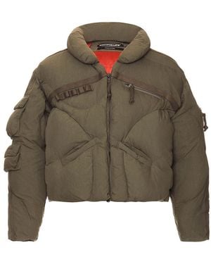 Kody Phillips Cargo Puffer - Green