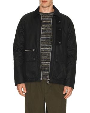 Barbour Tract Wax Jacket - Black