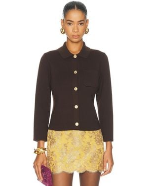 Saint Laurent Heavy Cardigan - Black