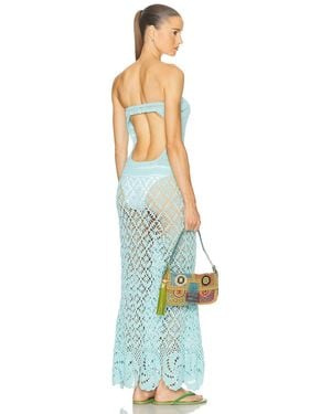 Akoia Swim Ayla Long Dress - Blue