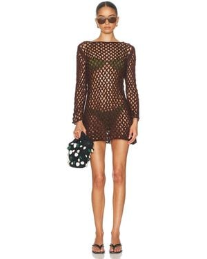 Haight Flavia Knit Dress - Brown