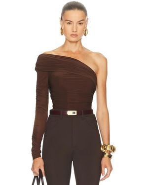 Ronny Kobo Adriene Top - Brown