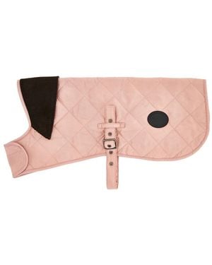 Barbour Quilted Dog Coat - Pink