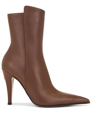 Alexander McQueen Birdee Bootie - Brown