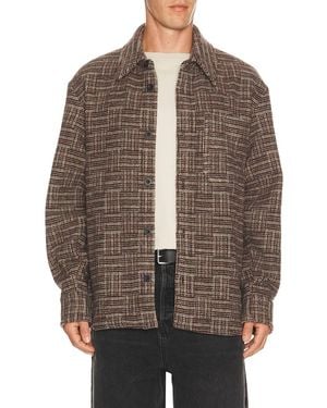 A.P.C. Baptiste Shirt - Brown