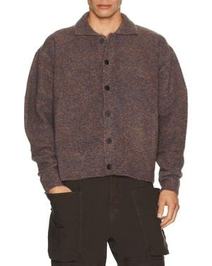 LE17SEPTEMBRE Boucle Button Down Cardigan - Brown