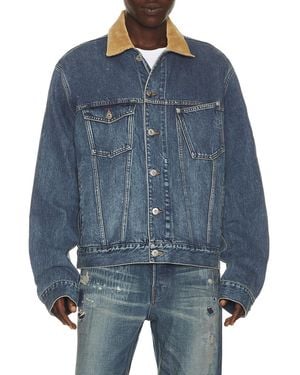 JW Anderson Corduroy Collar Jacket - Blue