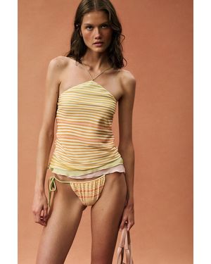 SIR. For Fwrd Calypso Layered Top - Brown