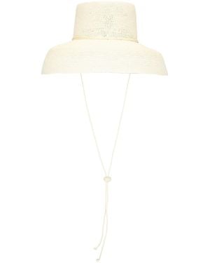 Johanna Ortiz Fierce Muse Hat - White