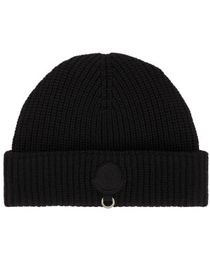 Moncler Genius X Willow Smith Wool Beanie - Black