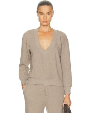 Negative Underwear Waffle Knit Deep V - Natural