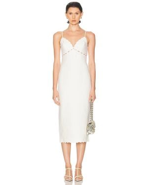 LoveShackFancy Sydelle Dress - White