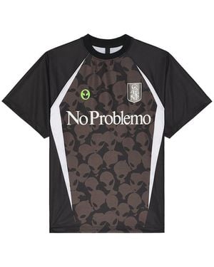 No Problemo Area 51 Football Shirt - Black