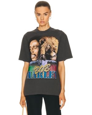 SIXTHREESEVEN Bob Marley Tour T-Shirt - Black