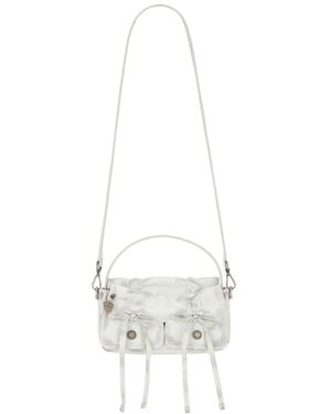 Acne Studios Multi Pocket Micro Bag - White