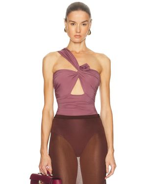 Maygel Coronel Rodriguez Bodysuit - Red