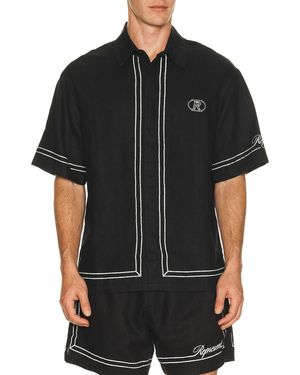 Represent Border Shirt - Black
