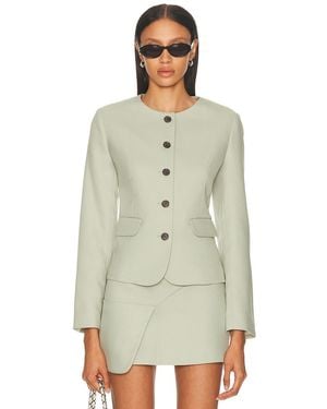 Sandy Liang Agnes Jacket - White