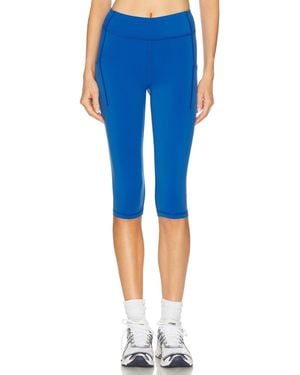 Literary Sport Lena Capri Tight - Blue
