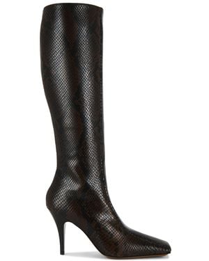 Stella McCartney Snake Print Alter Mat Boot - Black
