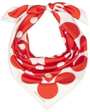 Dries Van Noten Foular Scarf - Red
