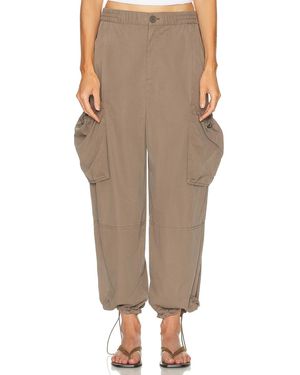 Jonathan Simkhai Easton Pull On Pant - Brown