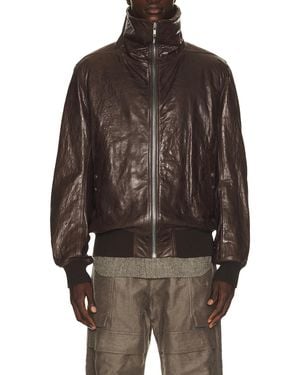 Rick Owens Dracuflight Jacket - Brown
