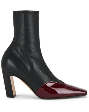 KHAITE Nevada Ankle Stretch Boot - Purple