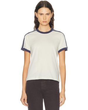GRLFRND Ringer Tee - White
