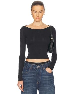 Cou Cou Intimates The Bateau Top - Black